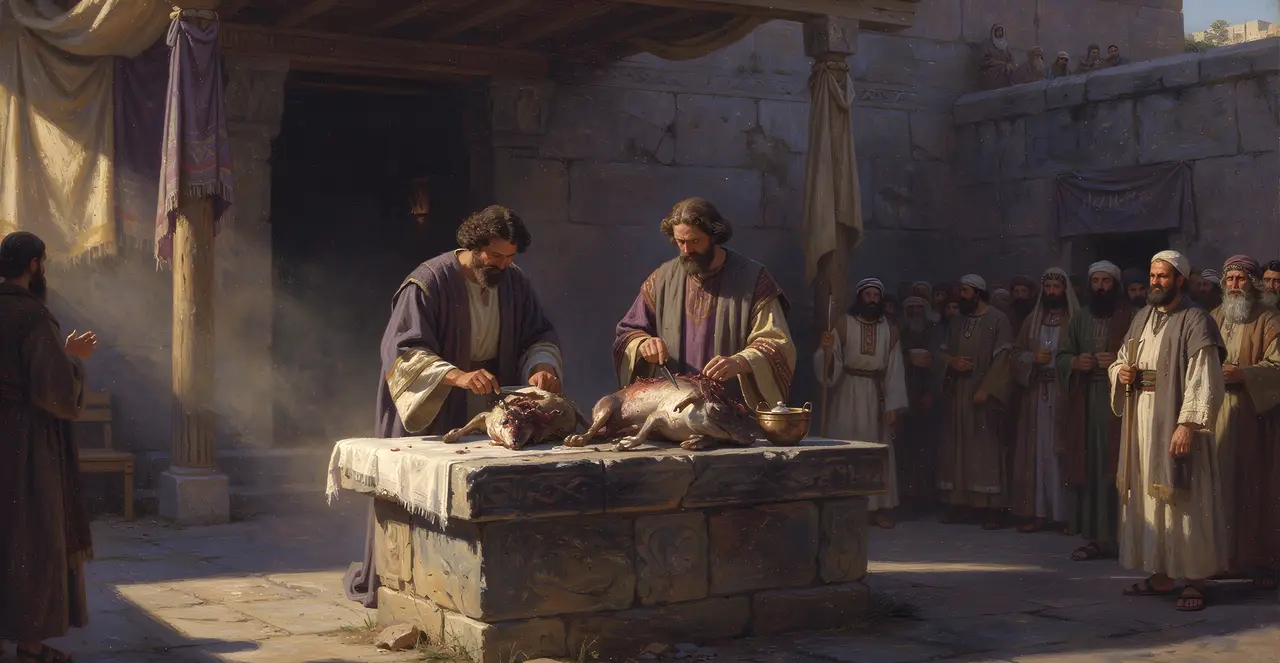 2 Chronicles 30:17-19 — 2 Chronicles, oil painting · TruthPrints