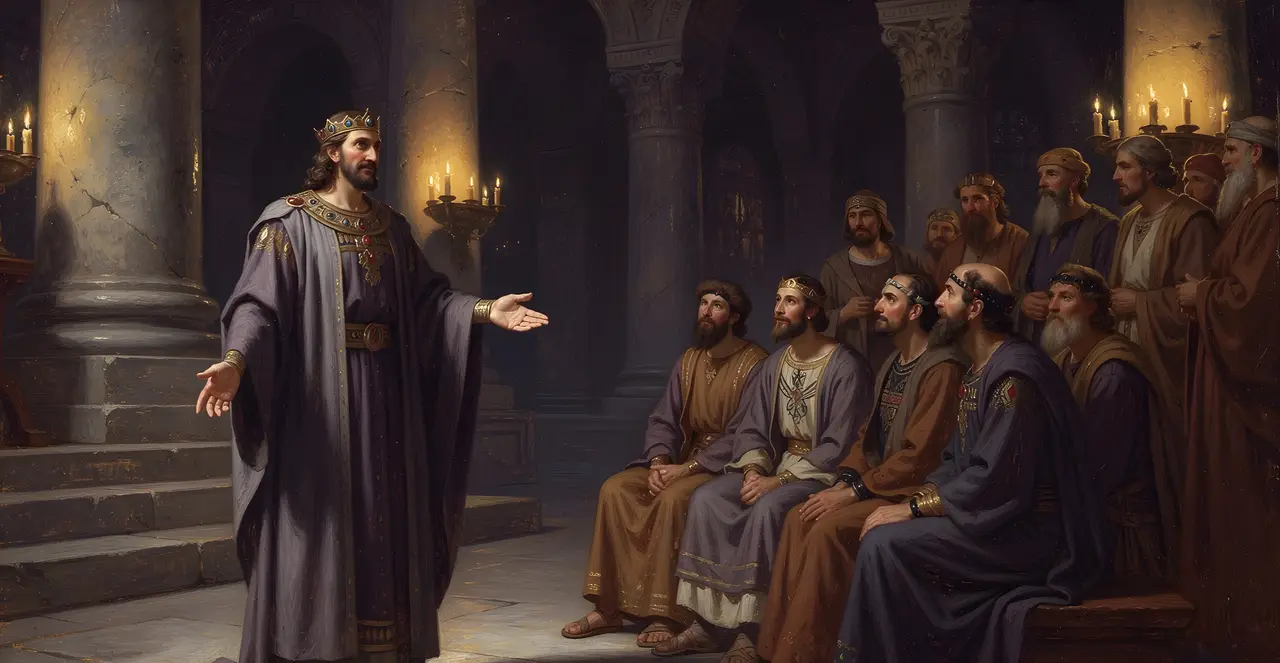 2 Chronicles 30:20-23 — 2 Chronicles, oil painting · TruthPrints