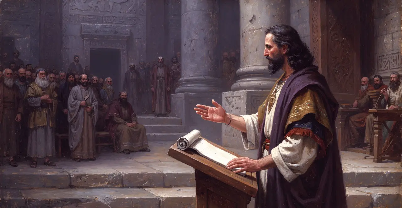 2 Chronicles 30:8-9 — 2 Chronicles, oil painting · TruthPrints