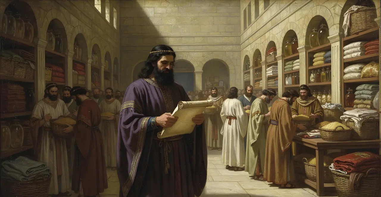 2 Chronicles 31:18-20 — 2 Chronicles, oil painting · TruthPrints