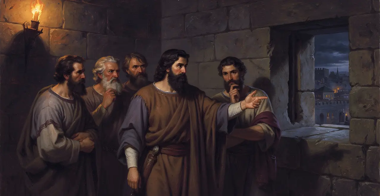 2 Chronicles 32:1-4 — 2 Chronicles, oil painting · TruthPrints