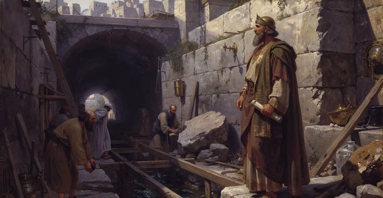 2 Chronicles 32:29-31 — 2 Chronicles, oil painting · TruthPrints