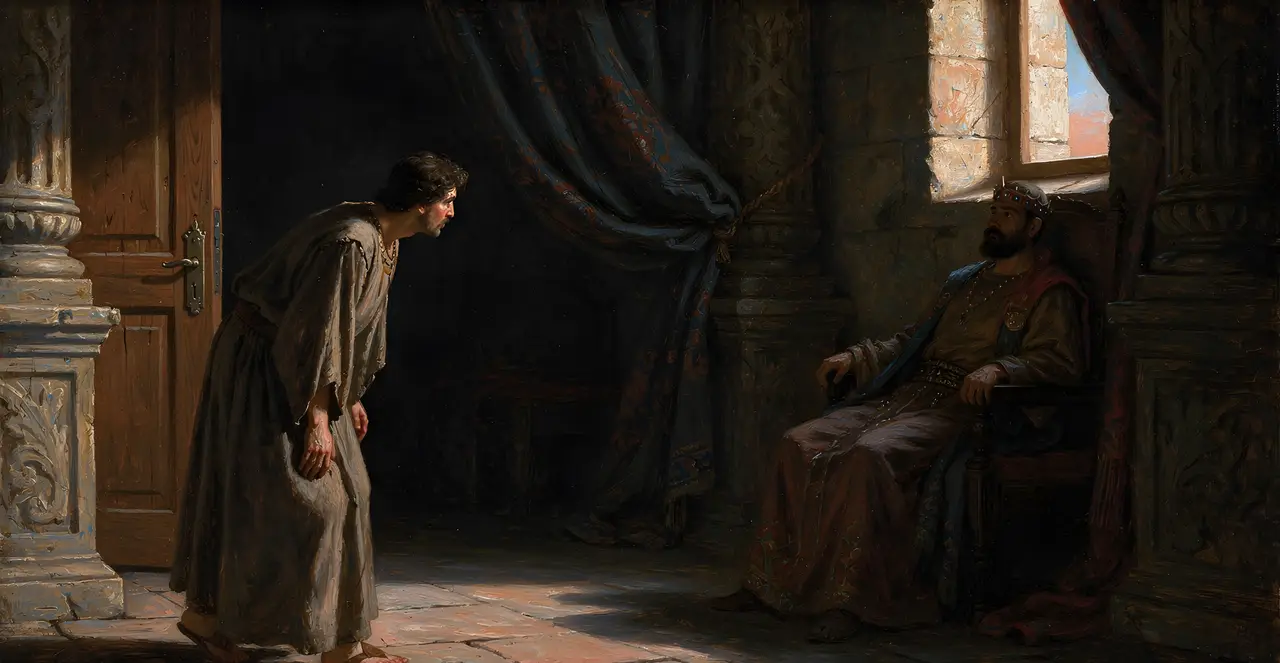 2 Chronicles 33:20-24 — 2 Chronicles, oil painting · TruthPrints