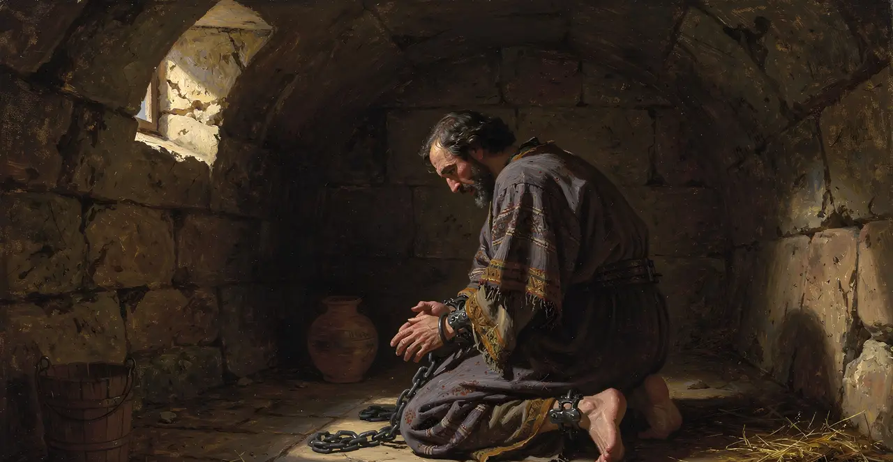 2 Chronicles 33:9-12 — 2 Chronicles, oil painting · TruthPrints