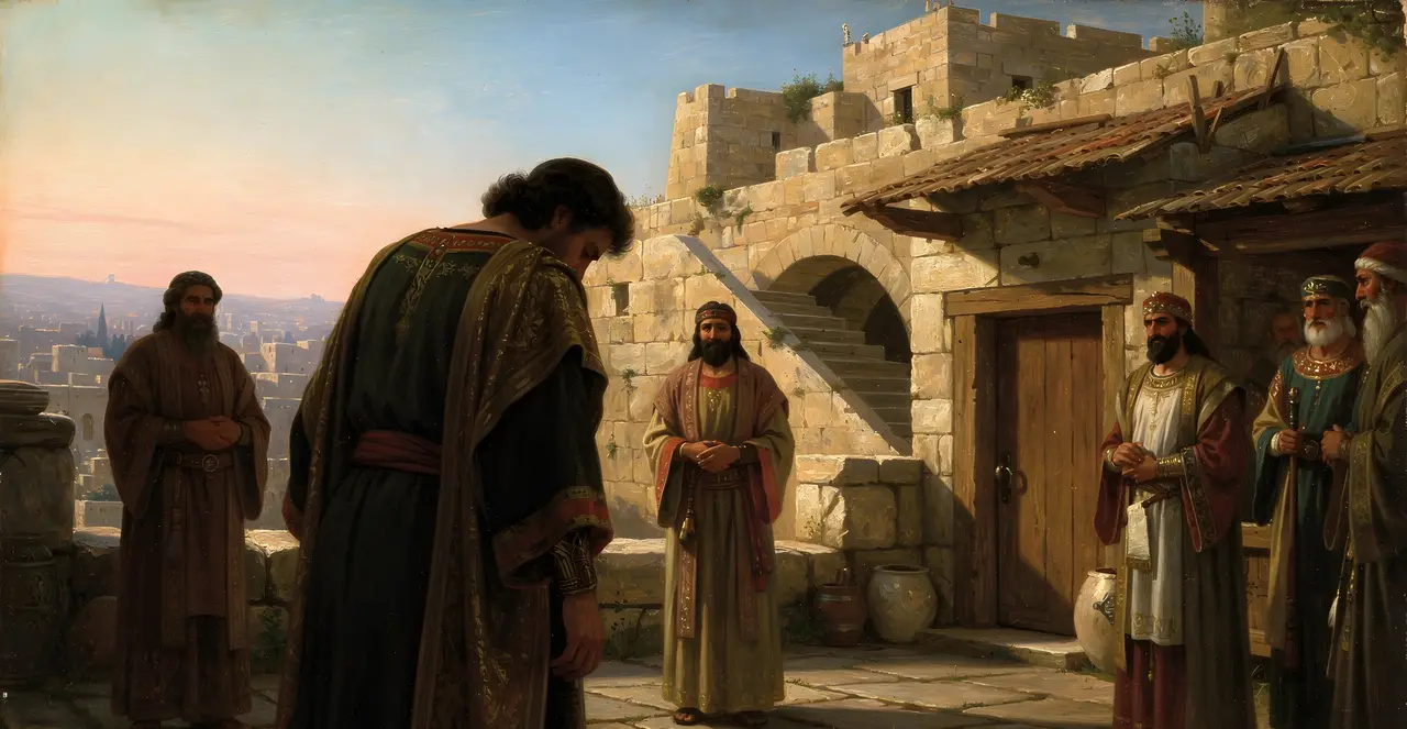2 Chronicles 34:31-32 — 2 Chronicles, oil painting · TruthPrints