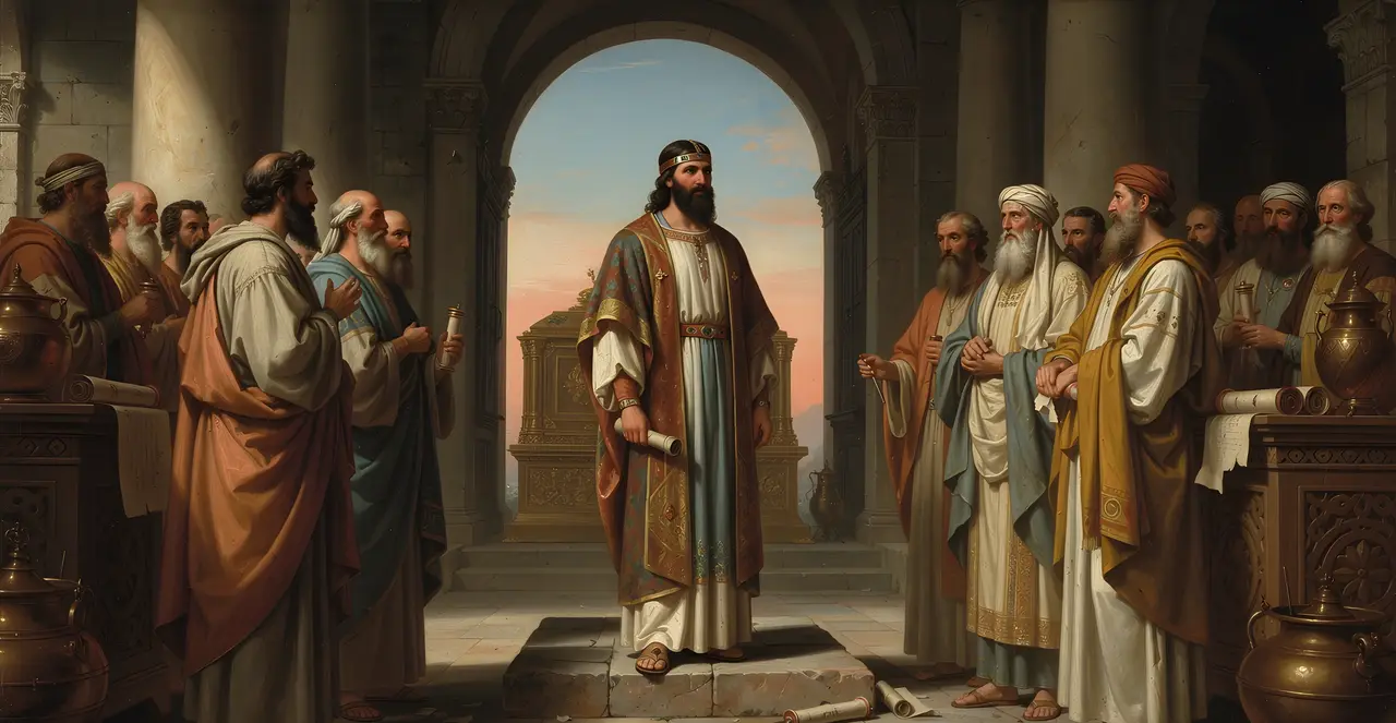 2 Chronicles 35:1-3 — 2 Chronicles, oil painting · TruthPrints