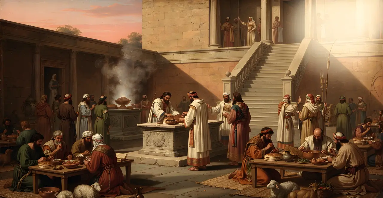 2 Chronicles 35:16-18 — 2 Chronicles, oil painting · TruthPrints