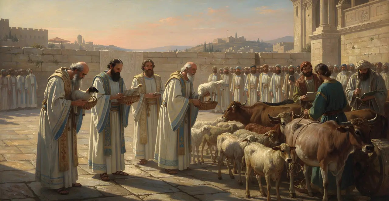 2 Chronicles 35:9-11 — 2 Chronicles, oil painting · TruthPrints