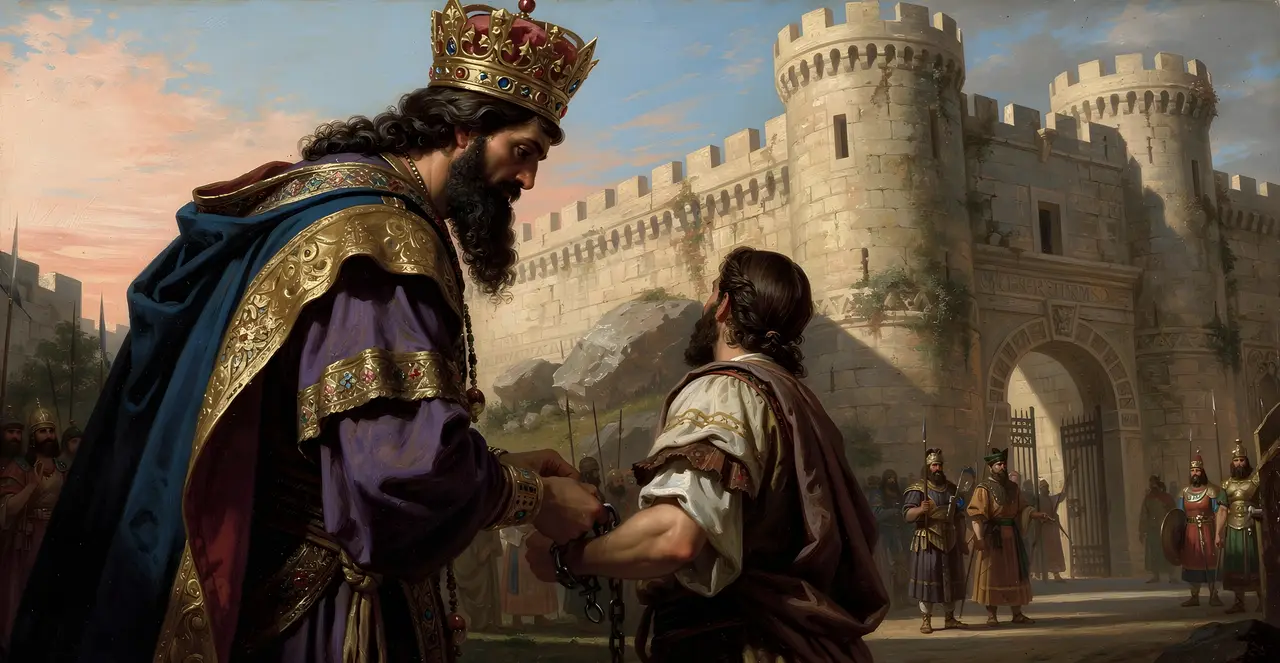 2 Chronicles 36:5-7 — 2 Chronicles, oil painting · TruthPrints