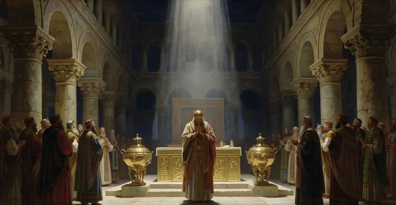 2 Chronicles 6:16-18 — 2 Chronicles, oil painting · TruthPrints