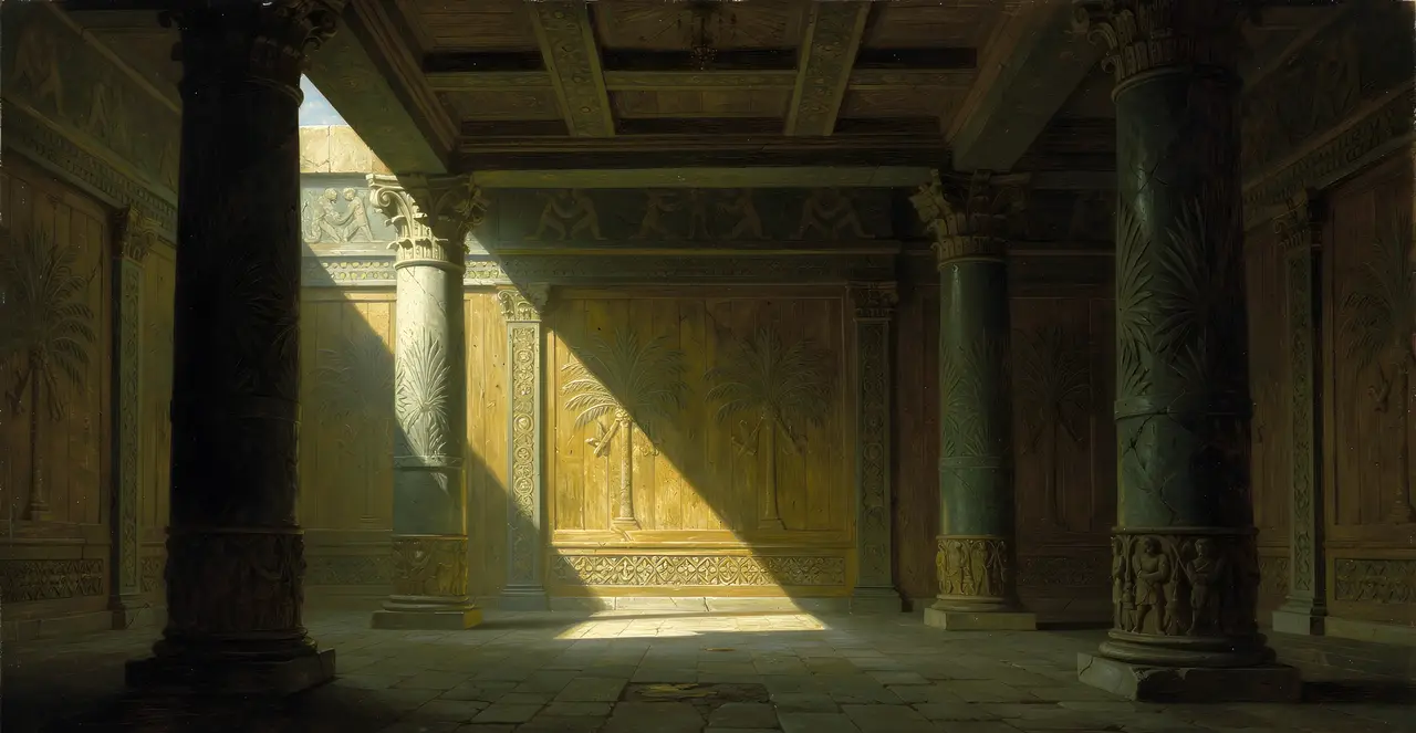 2 Chronicles 6:33-35 — 2 Chronicles, oil painting · TruthPrints