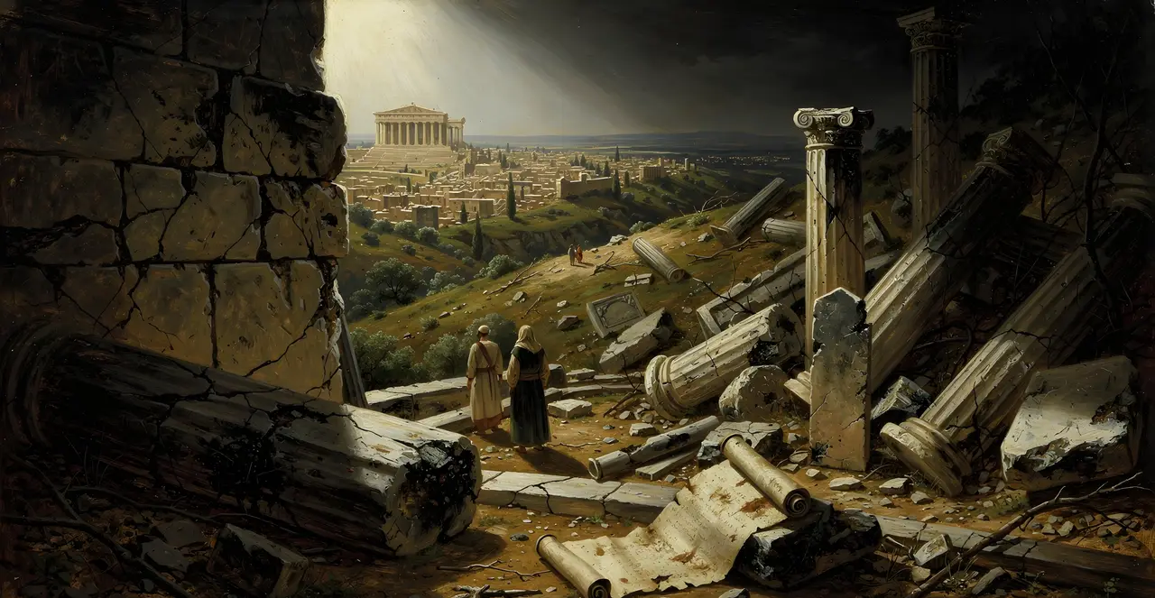2 Chronicles 7:22 — 2 Chronicles, oil painting · TruthPrints