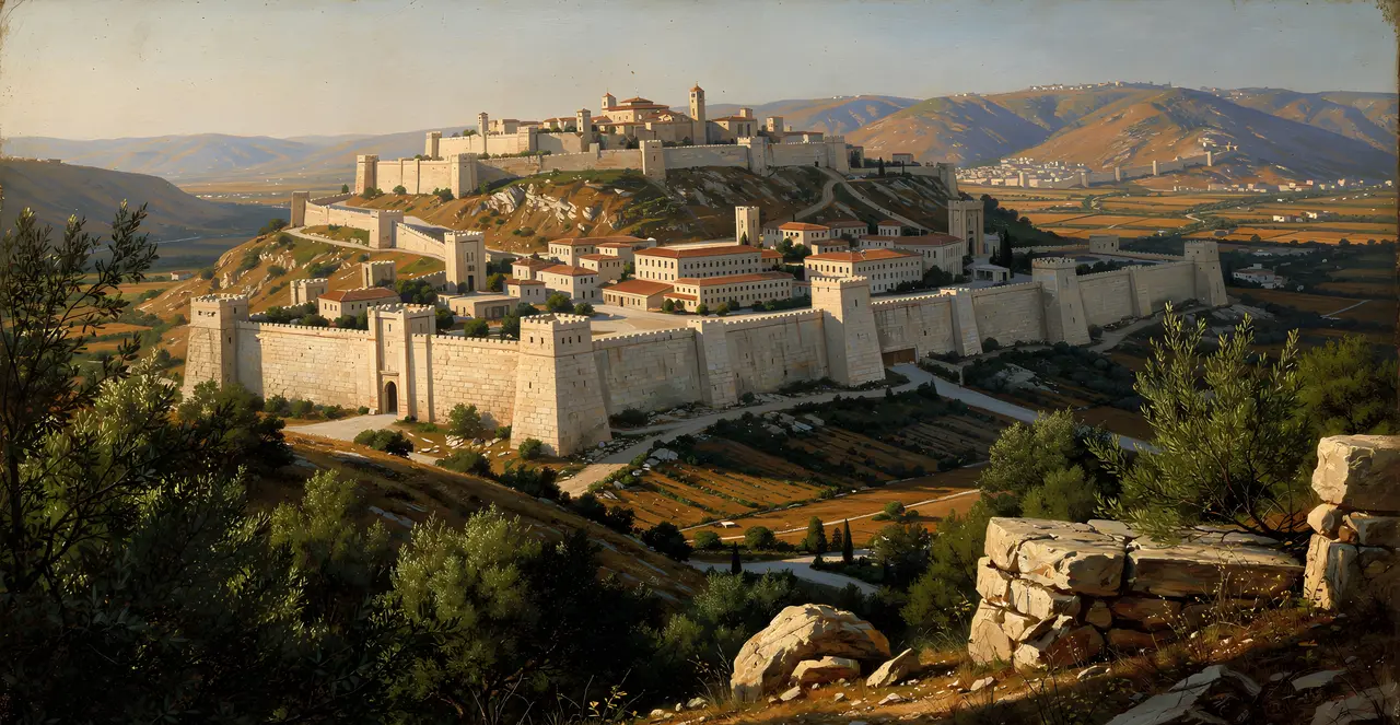2 Chronicles 8:1-5 — 2 Chronicles, oil painting · TruthPrints