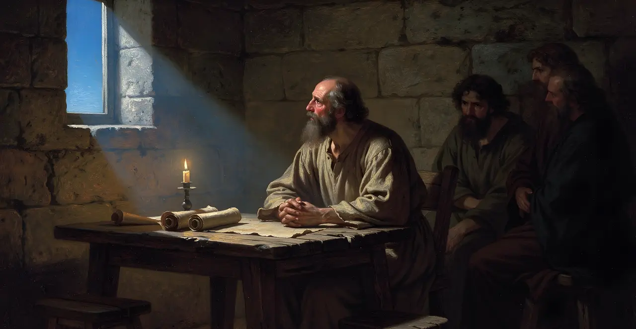 2 Corinthians 1:9-11 — 2 Corinthians, oil painting · TruthPrints