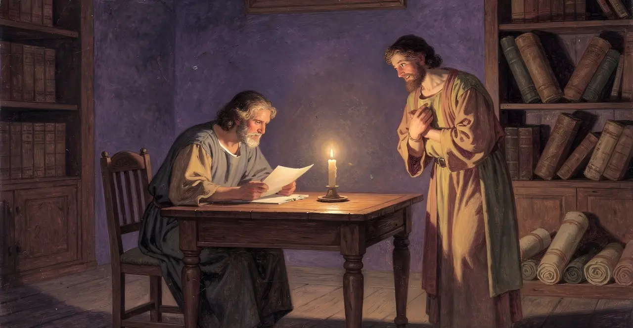 2 Corinthians 7:12-14 — 2 Corinthians, oil painting · TruthPrints