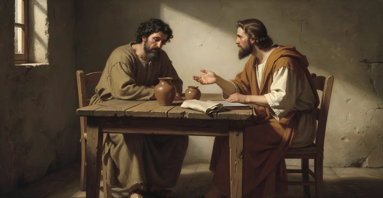 2 Corinthians 7:5-8 — 2 Corinthians, oil painting · TruthPrints