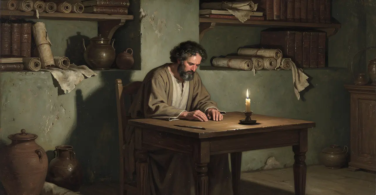 2 Corinthians 8:10-13 — 2 Corinthians, oil painting · TruthPrints