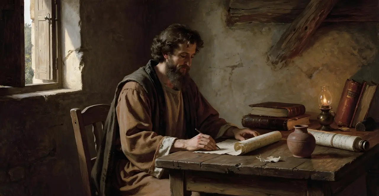 2 Corinthians 9:1-4 — 2 Corinthians, oil painting · TruthPrints