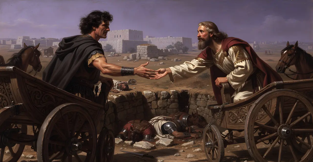 2 Kings 10:14-16 — 2 Kings, oil painting · TruthPrints