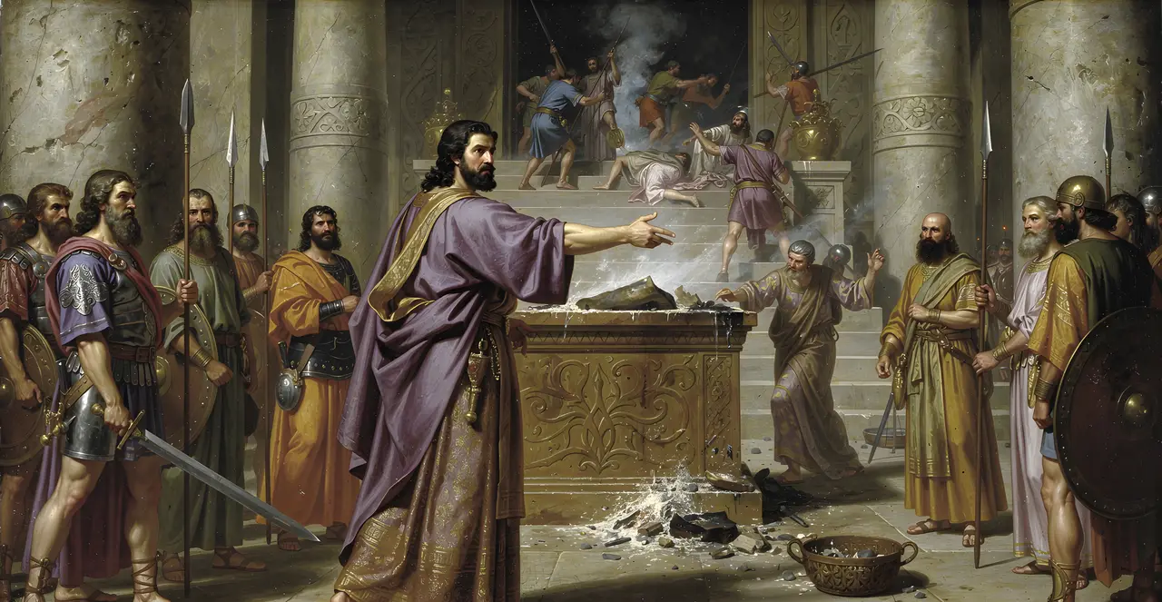 2 Kings 10:25-28 — 2 Kings, oil painting · TruthPrints
