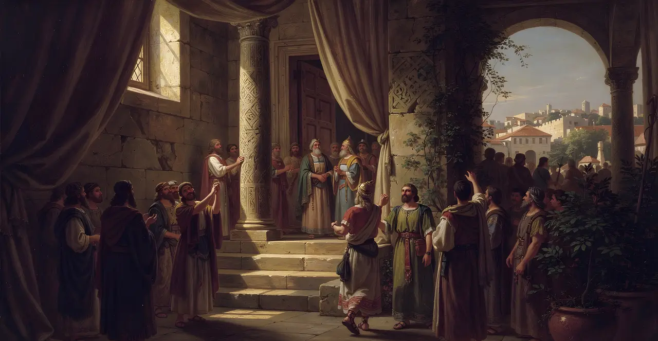 2 Kings 11:20-21 — 2 Kings, oil painting · TruthPrints