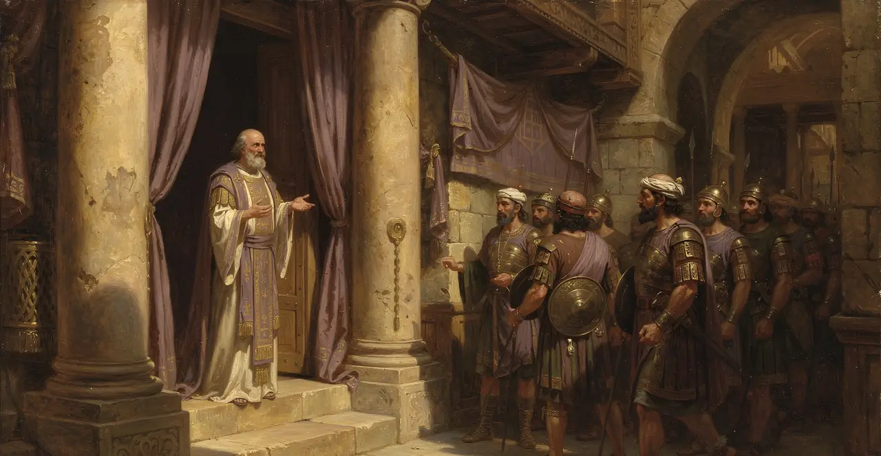 2 Kings 11:4-5 — 2 Kings, oil painting · TruthPrints