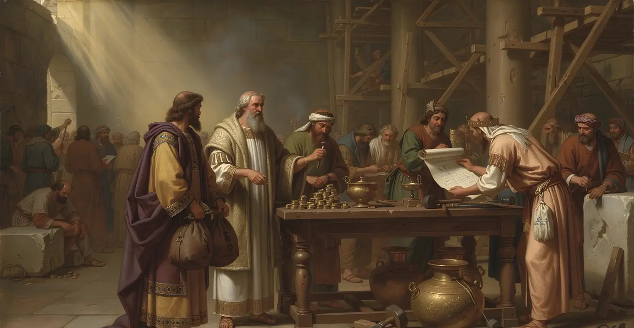 2 Kings 12:11-12 — 2 Kings, oil painting · TruthPrints