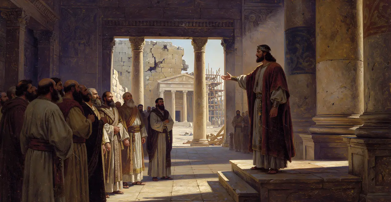 2 Kings 12:4-6 — 2 Kings, oil painting · TruthPrints