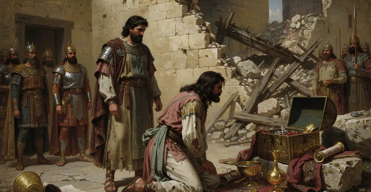 2 Kings 14:13-14 — 2 Kings, oil painting · TruthPrints