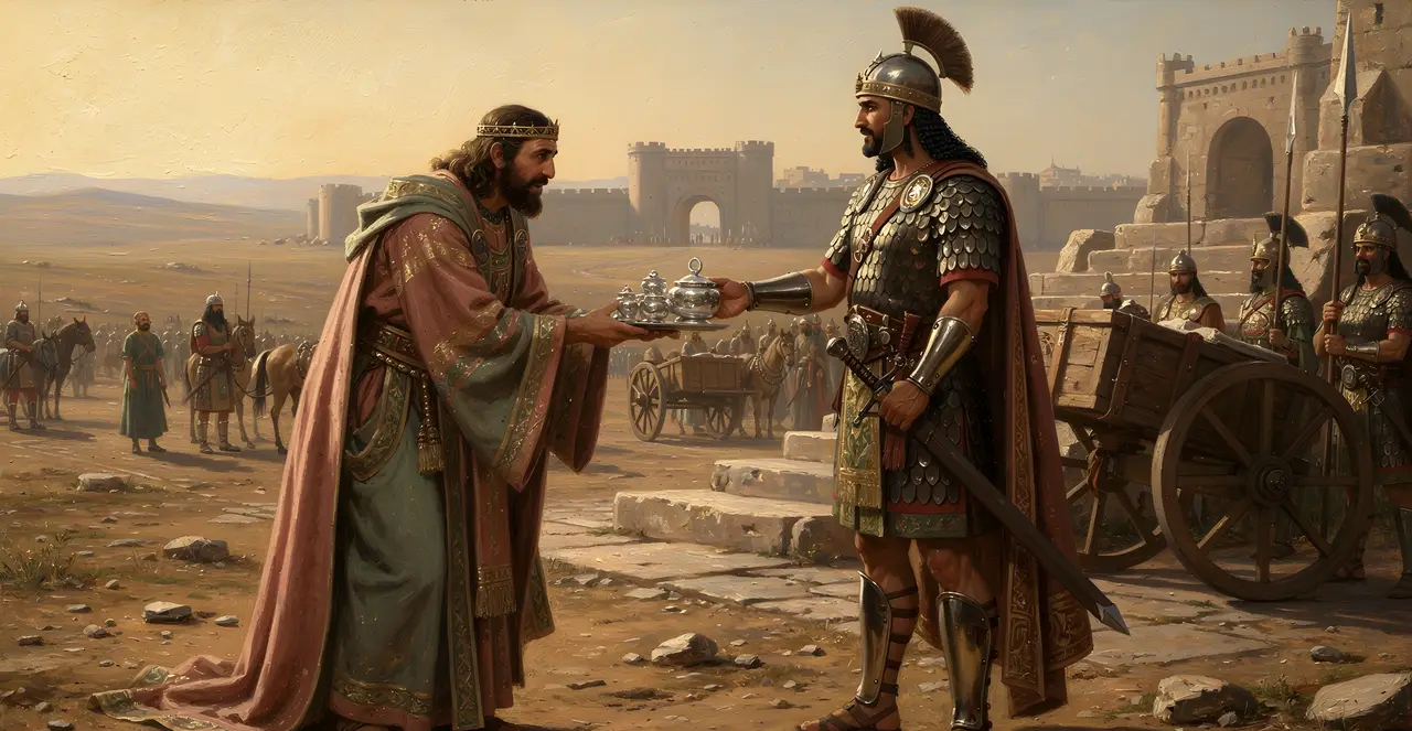 2 Kings 15:19-21 — 2 Kings, oil painting · TruthPrints