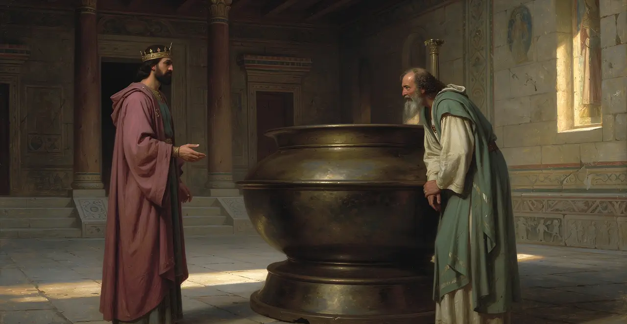 2 Kings 16:15-16 — 2 Kings, oil painting · TruthPrints