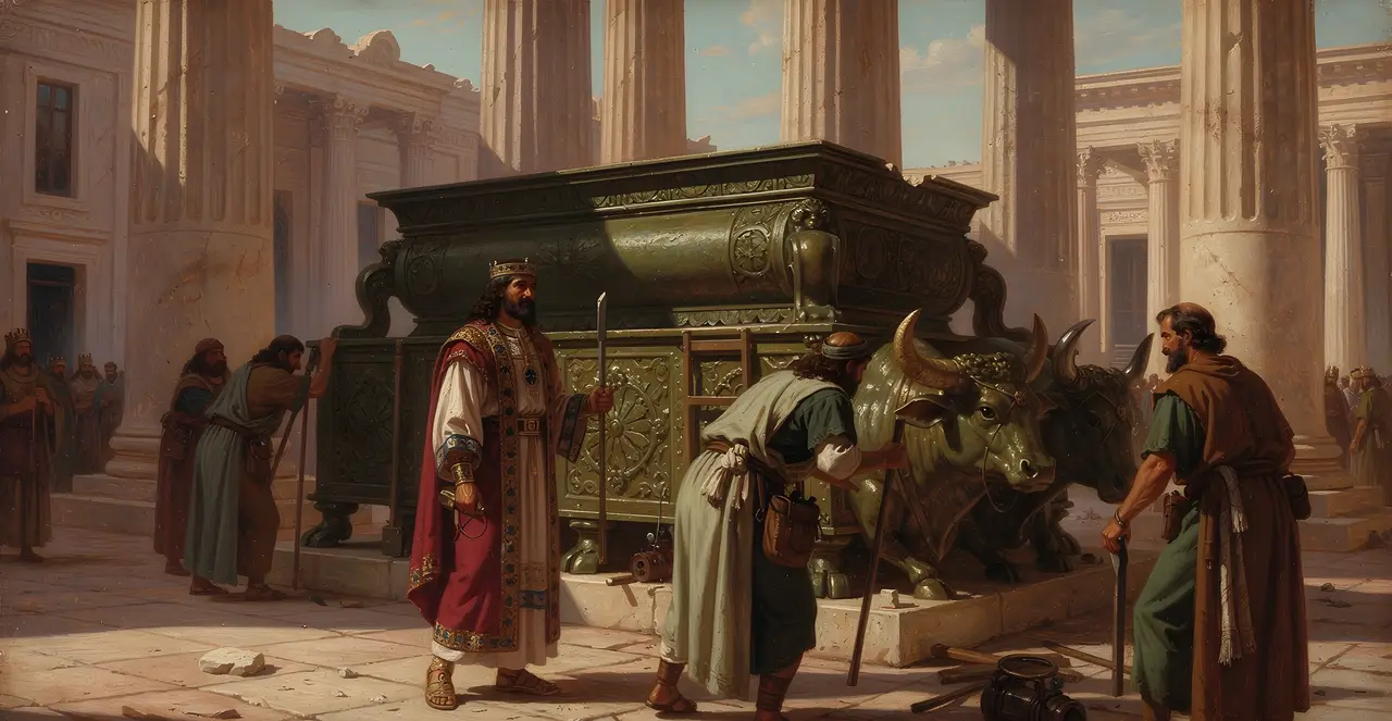 2 Kings 16:17-19 — 2 Kings, oil painting · TruthPrints