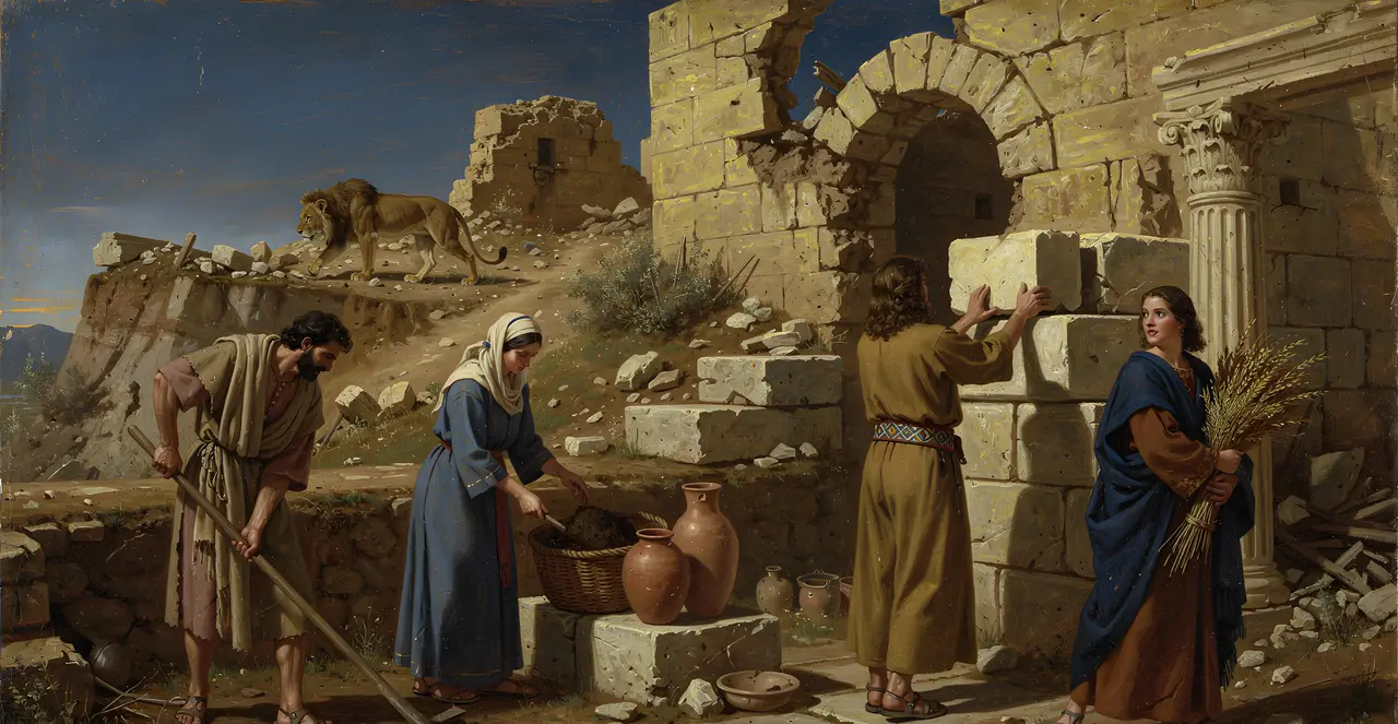 2 Kings 17:24-25 — 2 Kings, oil painting · TruthPrints