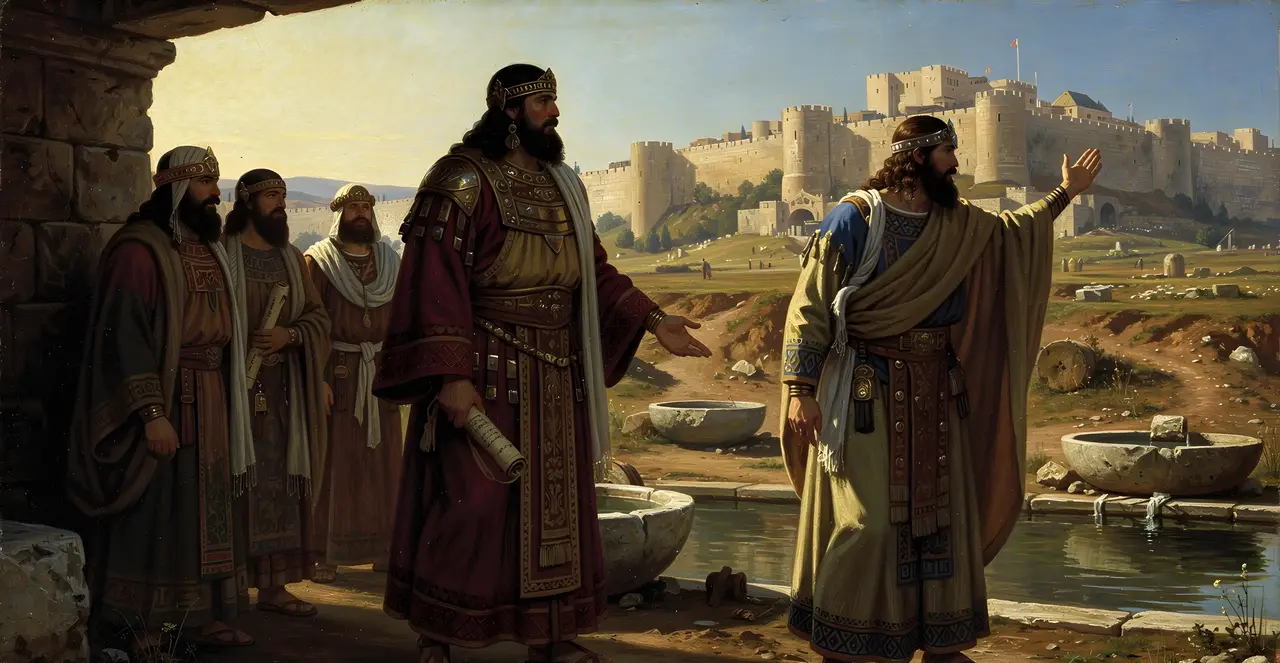 2 Kings 18:17-19 — 2 Kings, oil painting · TruthPrints