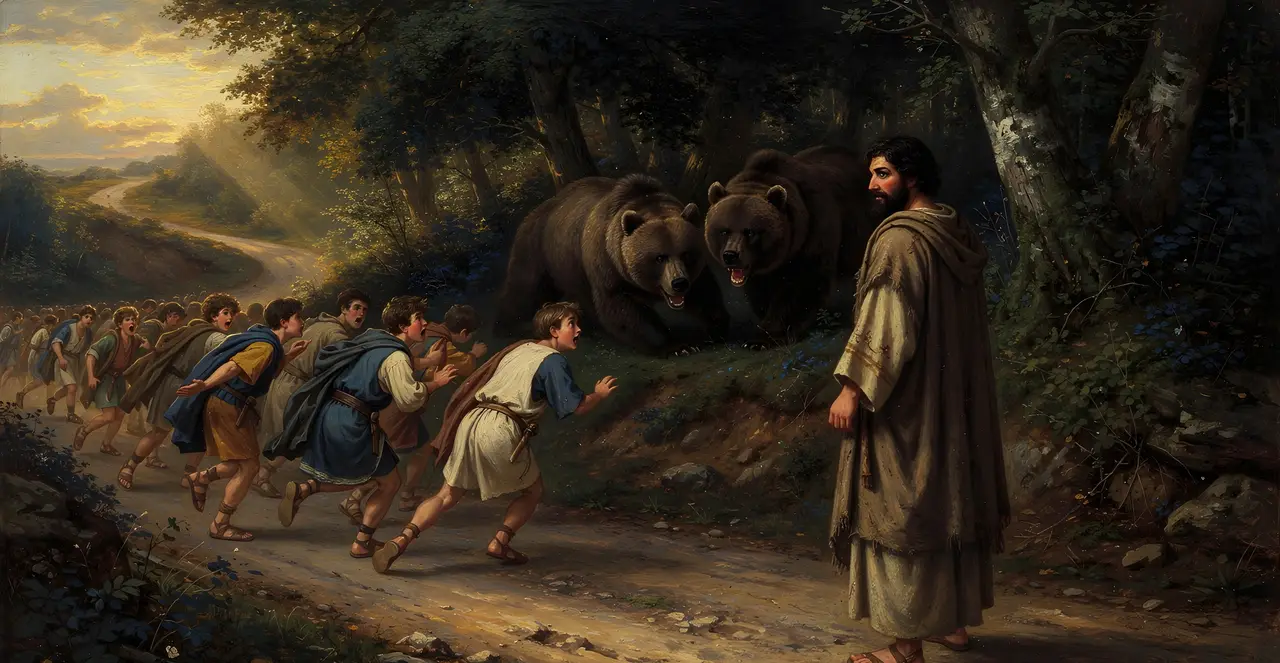2 Kings 2:22-25 — 2 Kings, oil painting · TruthPrints