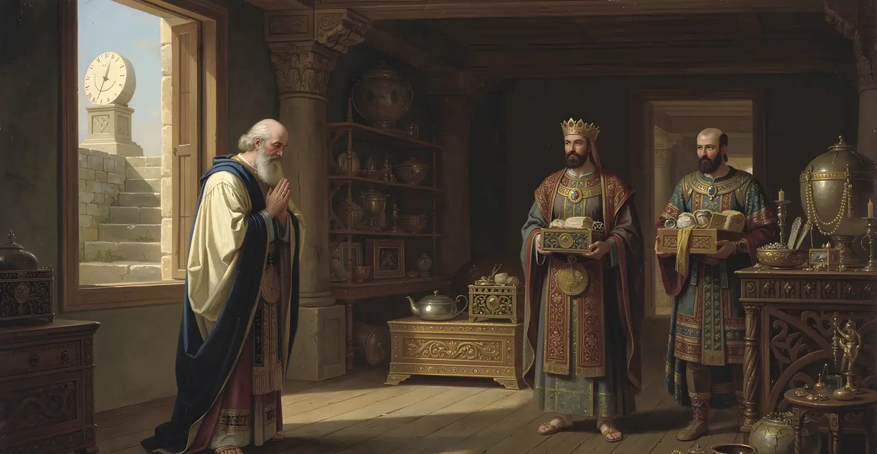 2 Kings 20:11-13 — 2 Kings, oil painting · TruthPrints