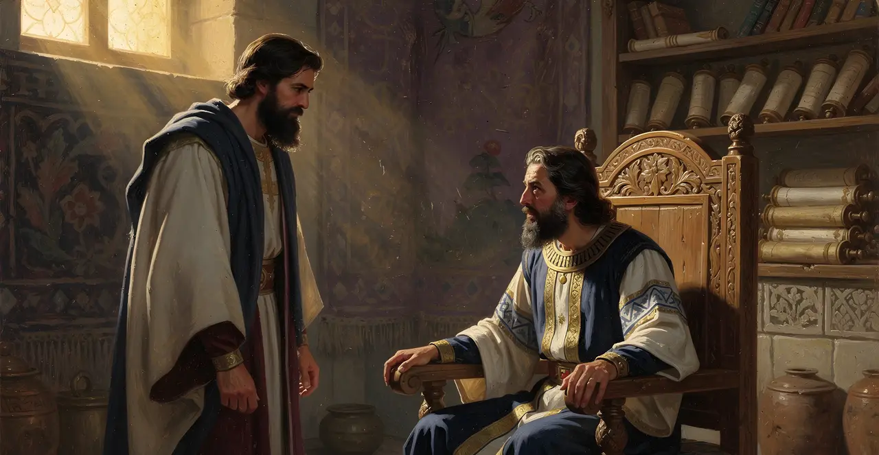 2 Kings 20:14-16 — 2 Kings, oil painting · TruthPrints