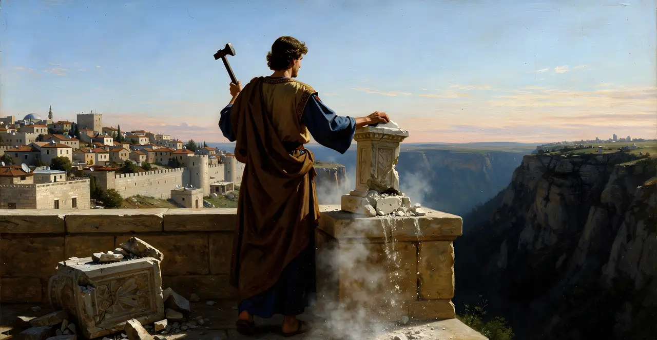 2 Kings 23:12-13 — 2 Kings, oil painting · TruthPrints