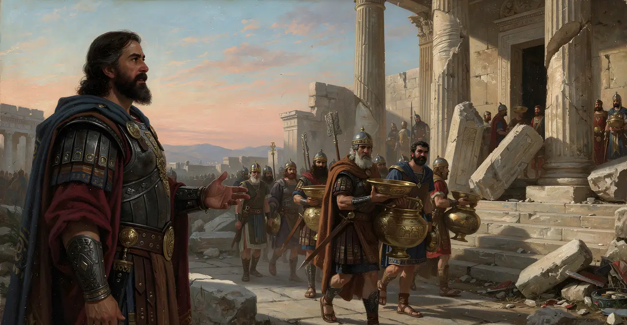 2 Kings 25:11-14 — 2 Kings, oil painting · TruthPrints