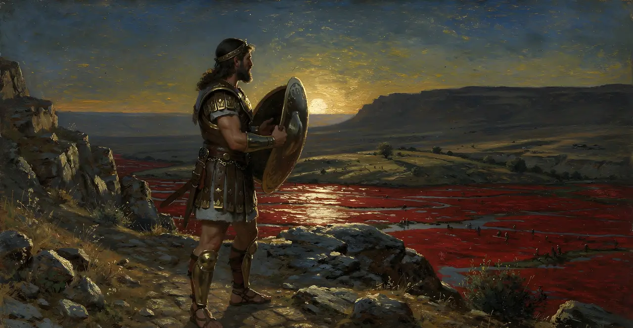 2 Kings 3:20-23 — 2 Kings, oil painting · TruthPrints