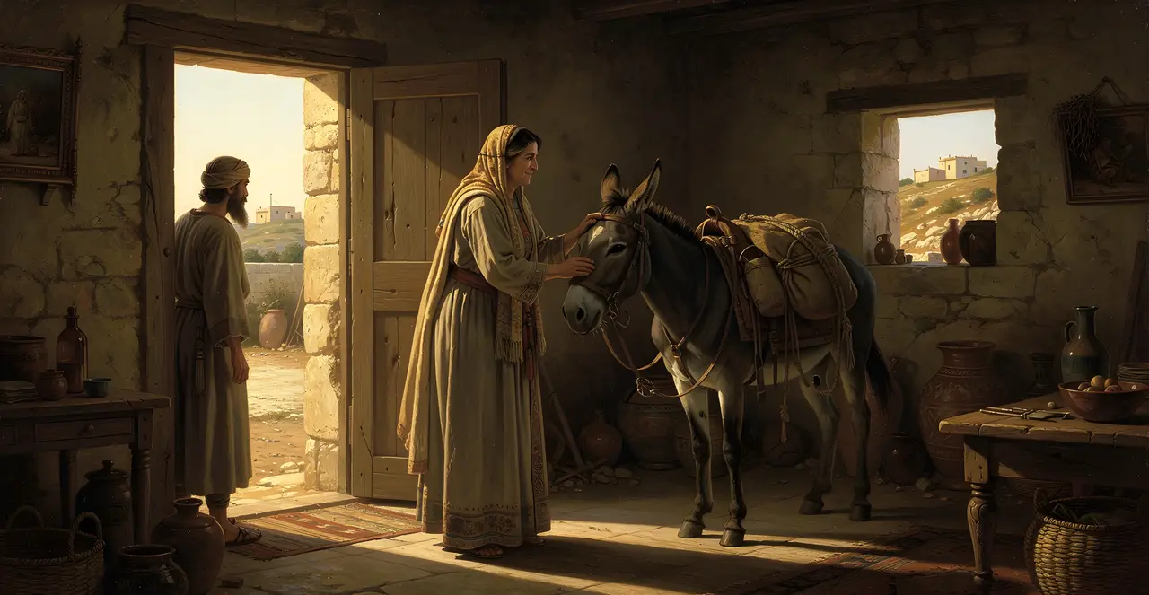 2 Kings 4:21-24 — 2 Kings, oil painting · TruthPrints