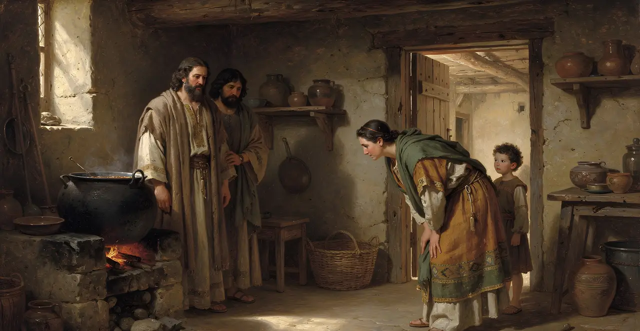 2 Kings 4:36-38 — 2 Kings, oil painting · TruthPrints