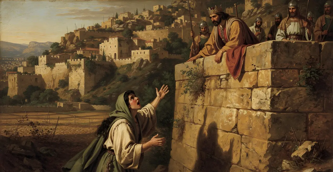 2 Kings 6:25-27 — 2 Kings, oil painting · TruthPrints
