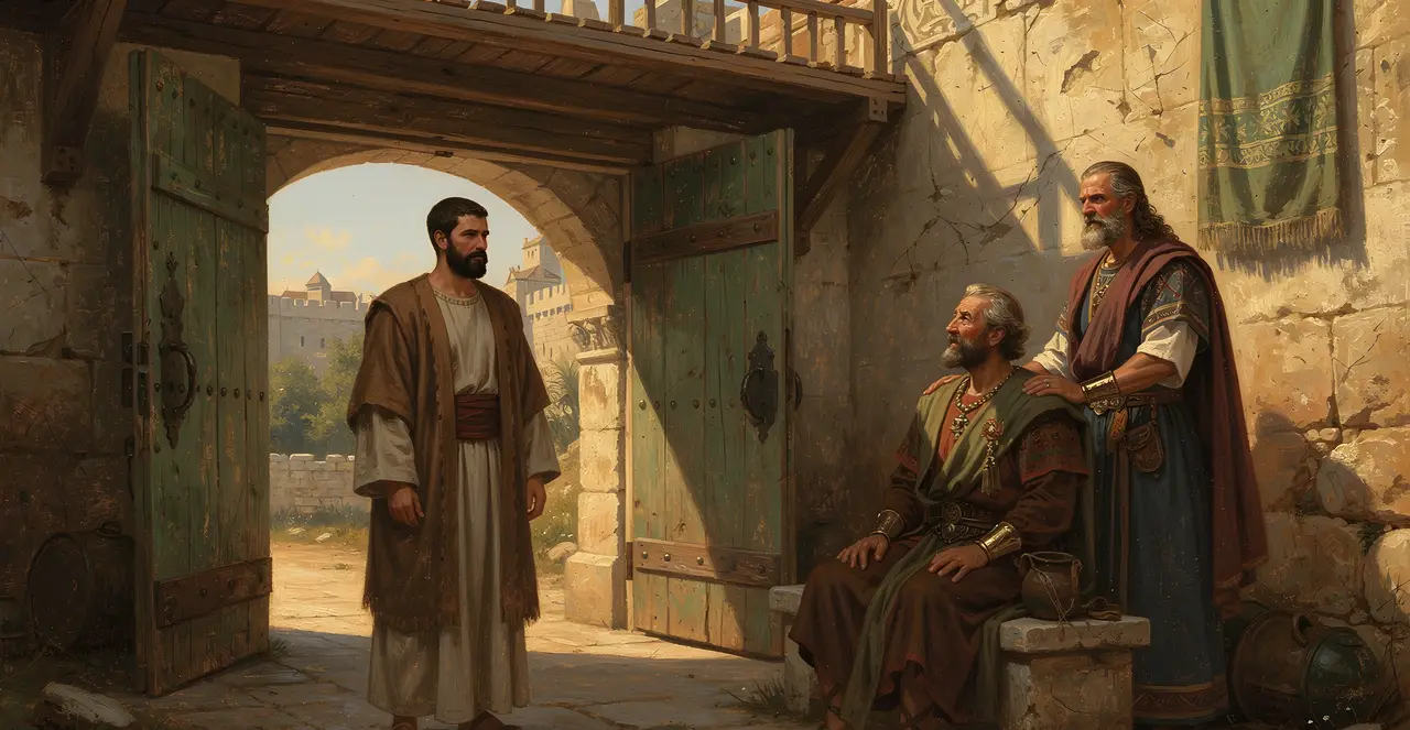 2 Kings 7:1-3 — 2 Kings, oil painting · TruthPrints