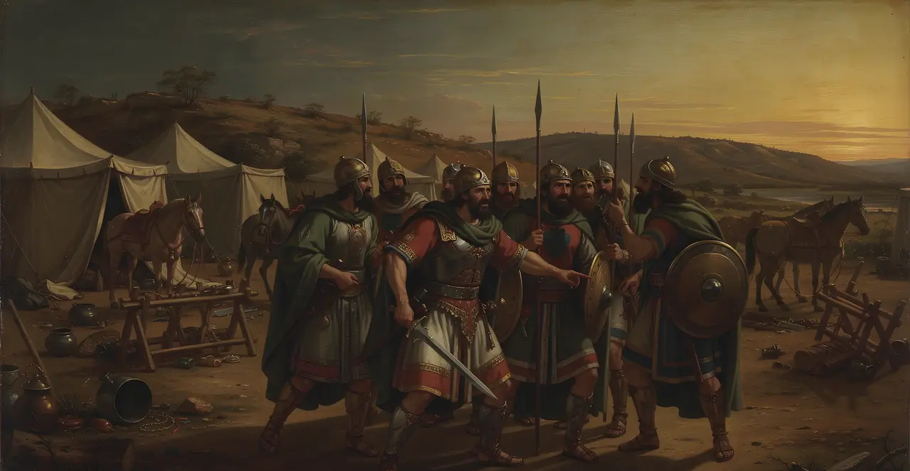 2 Kings 7:6-7 — 2 Kings, oil painting · TruthPrints