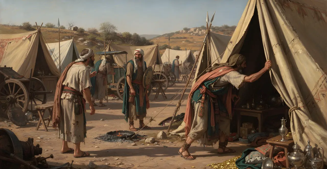 2 Kings 7:8-9 — 2 Kings, oil painting · TruthPrints