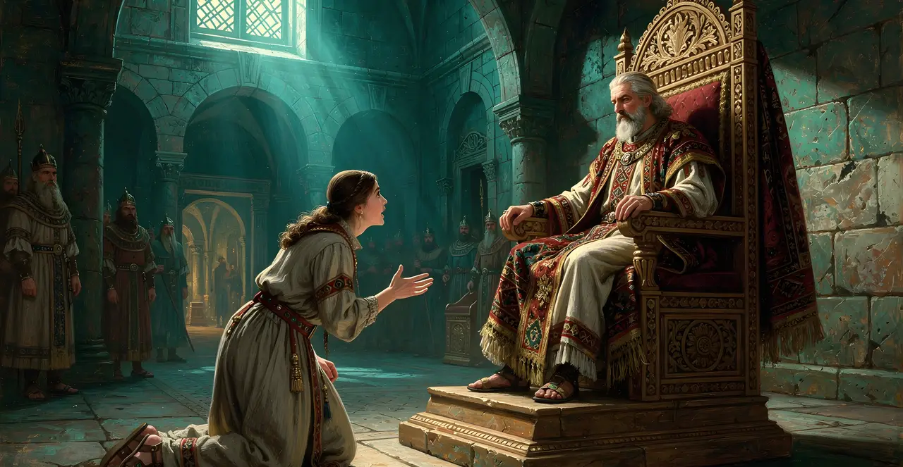 2 Kings 8:1-3 — 2 Kings, oil painting · TruthPrints