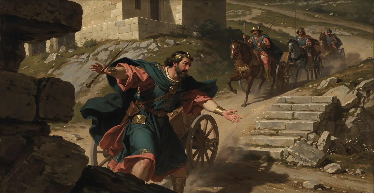 2 Kings 9:27-29 — 2 Kings, oil painting · TruthPrints