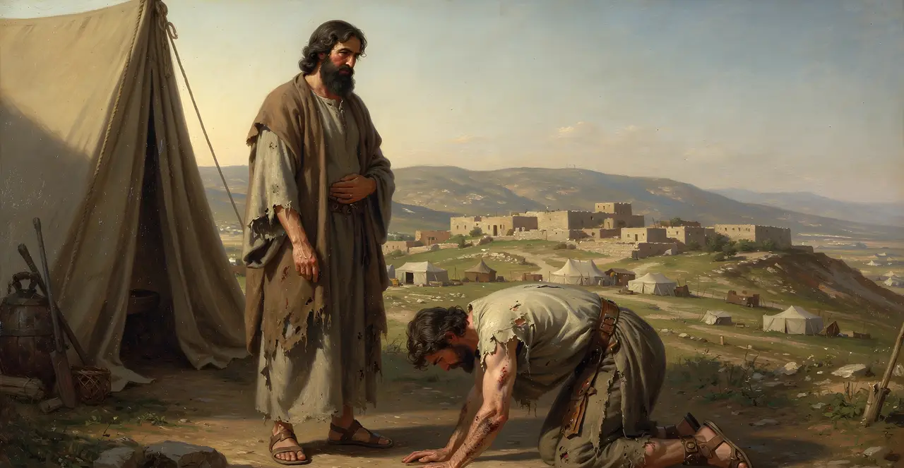 2 Samuel 1:1-3 — 2 Samuel, oil painting · TruthPrints