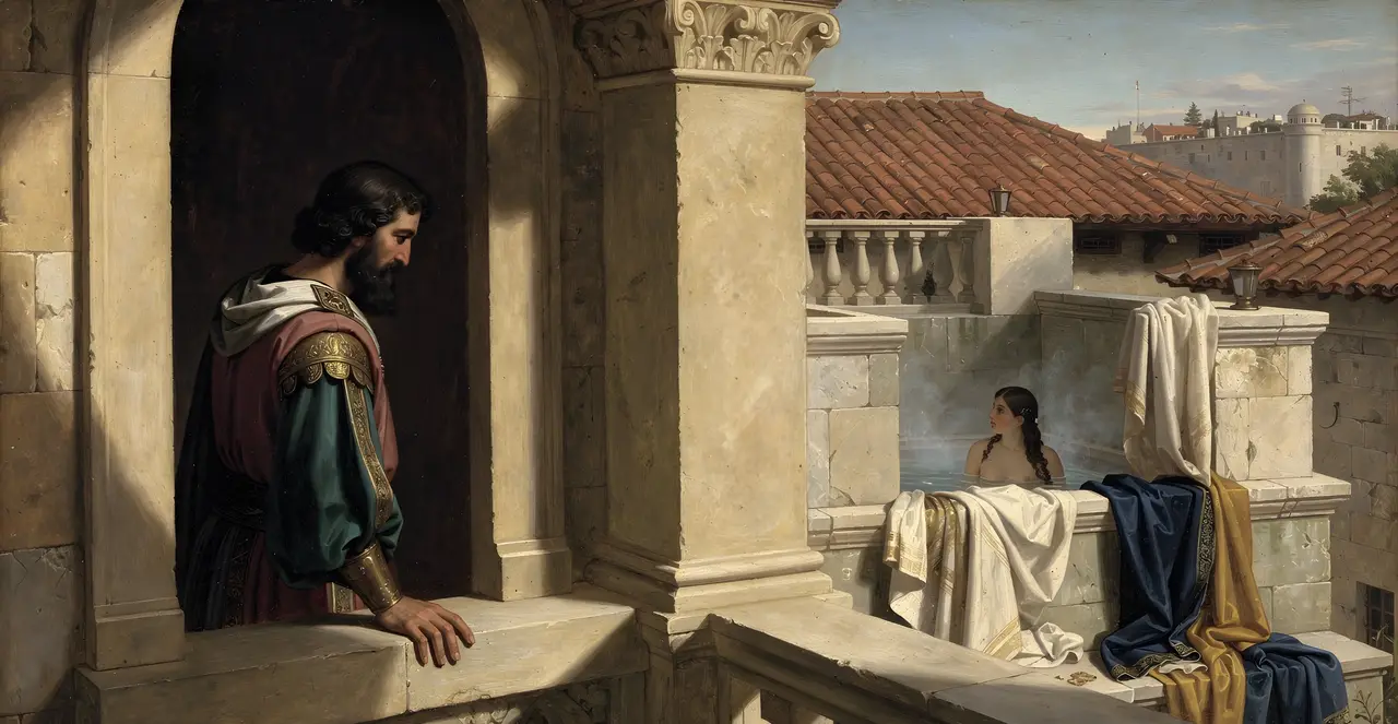 2. Samuel 11,1-3 — 2. Samuel, Ölgemälde · TruthPrints